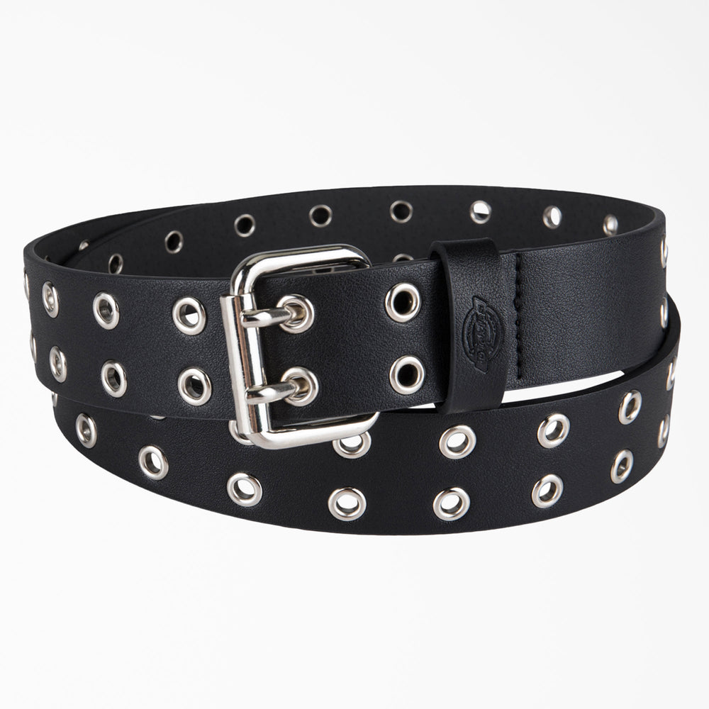 Women's Leather Double Grommet Belt-Men|Women|Dickies