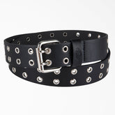 Women's Leather Double Grommet Belt-Men|Women|Dickies