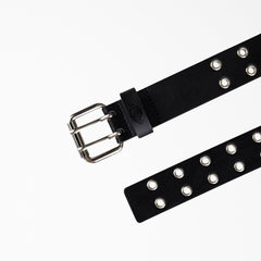 Women's Leather Double Grommet Belt-Men|Women|Dickies