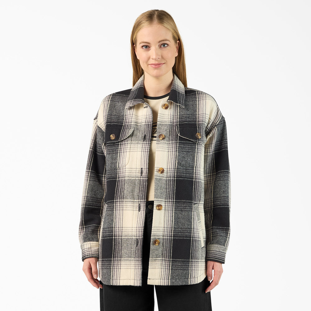 Women's Flannel Shacket-Sale|Dickies