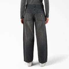 Women’s Loose Fit Double Knee Jeans-Women|Dickies