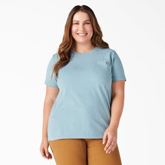 Women's Plus Heavyweight Short Sleeve Pocket T-Shirt-Women|Dickies