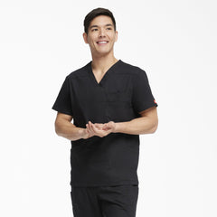 Men's EDS Signature V-Neck Scrub Top-Men|Scrubs|Dickies