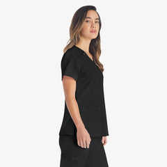 Women's EDS Essentials V-Neck Scrub Top-Women|Scrubs|Dickies