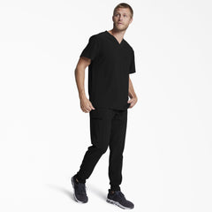 Men's EDS Essentials Tuckable V-Neck Scrub Top-Men|Scrubs|Dickies