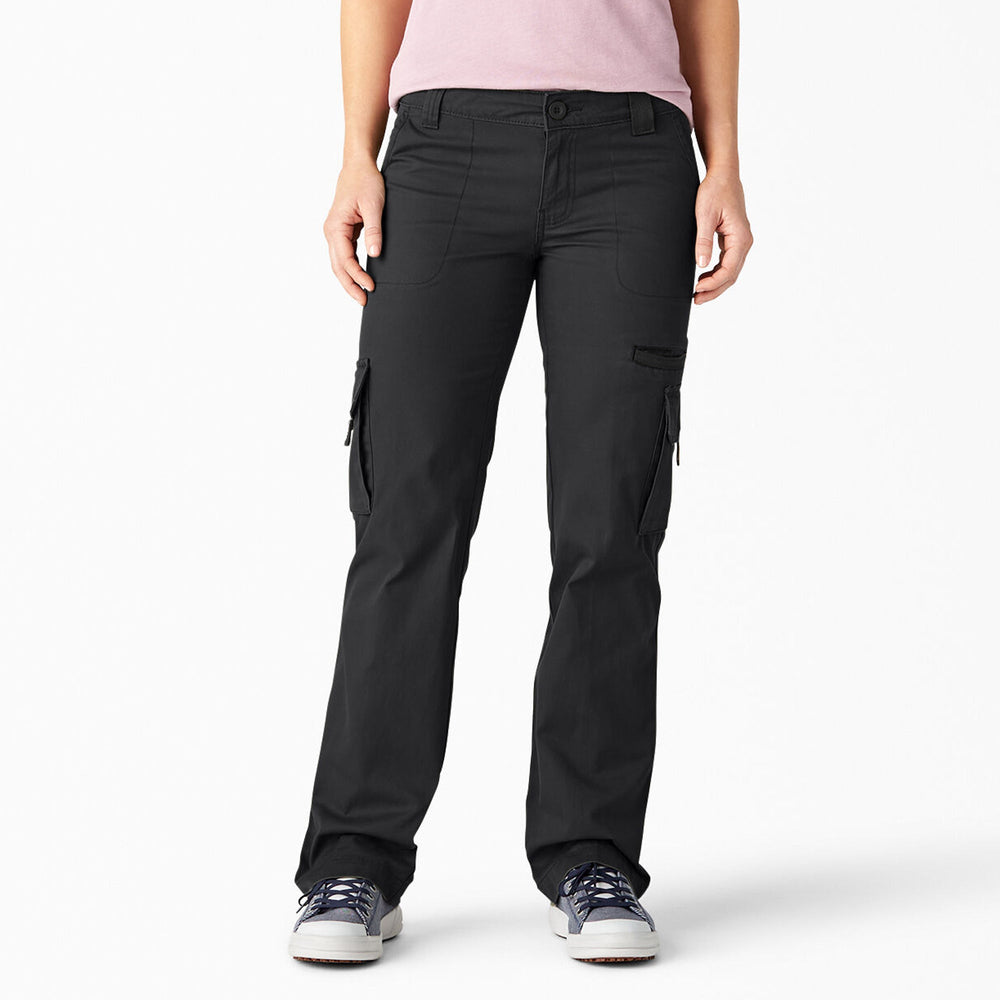 Women's Relaxed Fit Straight Leg Cargo Pants-Women|Dickies