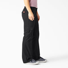 Women's Relaxed Fit Straight Leg Cargo Pants-Women|Dickies