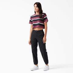 Women's High Rise Fit Cargo Jogger Pants-Women|Dickies