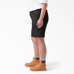 Women's Plus Cooling Relaxed Fit Shorts, 9"-Women|Dickies