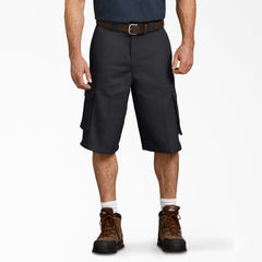 FLEX Loose Fit Cargo Work Shorts, 13"-Men|Dickies