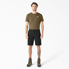 FLEX Relaxed Fit Work Shorts, 11"-Men|Dickies