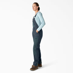 Women's Relaxed Fit Waxed Canvas Bib Overalls-Women|Dickies