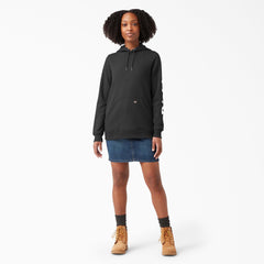 Women's Water Repellent Sleeve Logo Hoodie-Women|Dickies