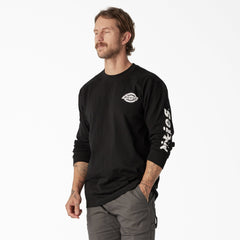 Long Sleeve Heavyweight Logo T-Shirt-Men|Dickies