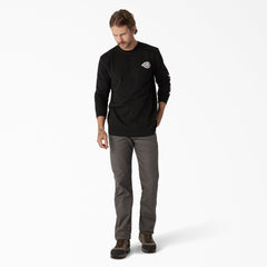 Long Sleeve Heavyweight Logo T-Shirt-Men|Dickies