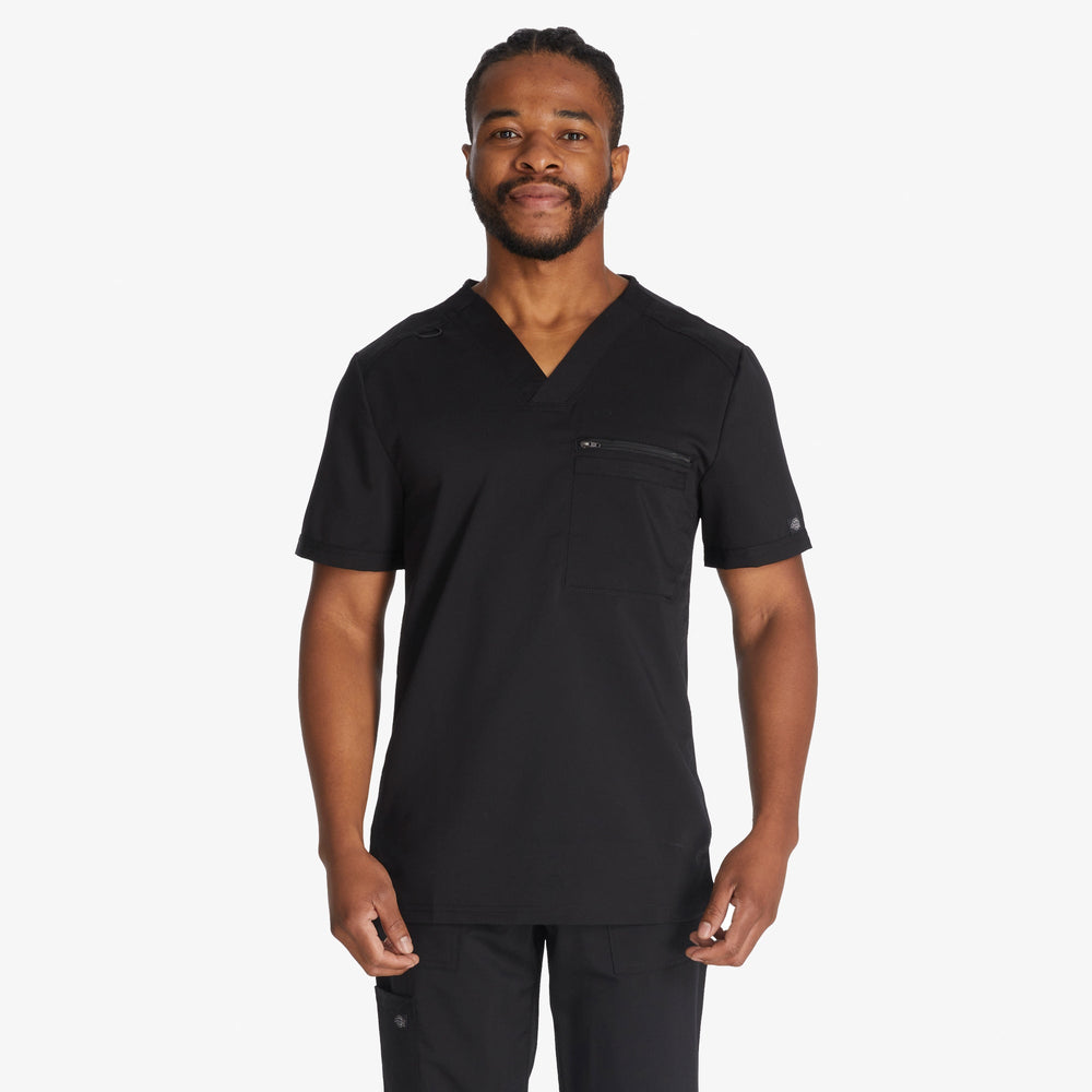 Men's Balance Tuckable V-Neck Scrub Top-Men|Scrubs|Dickies