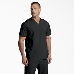 Unisex EDS Essentials V-Neck Scrub Top-Men|Scrubs|Women|Dickies