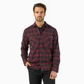 Long Sleeve Flannel Work Shirt-Men|Sale|Dickies