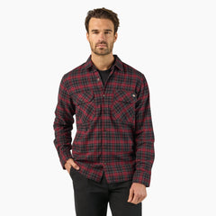Long Sleeve Flannel Work Shirt-Men|Sale|Dickies