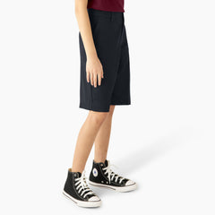 Girls' Classic Fit Bermuda Shorts, 4-20-Kids|Dickies