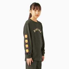 Dickies X Spitfire Kids’ Long Sleeve T-Shirt-Sale|Dickies