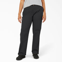 Women's Plus FLEX Relaxed Straight Fit Duck Carpenter Pants-Women|Dickies