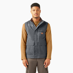 Fully Waxed Canvas Vest-Men|Dickies