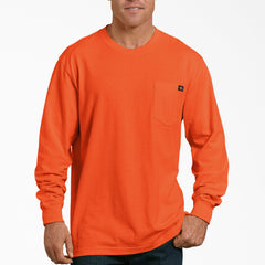 Heavyweight Neon Long Sleeve Pocket T-Shirt-Men|Dickies
