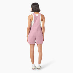 Women's Duck Canvas Bib Shortalls, 4"-Sale|Dickies