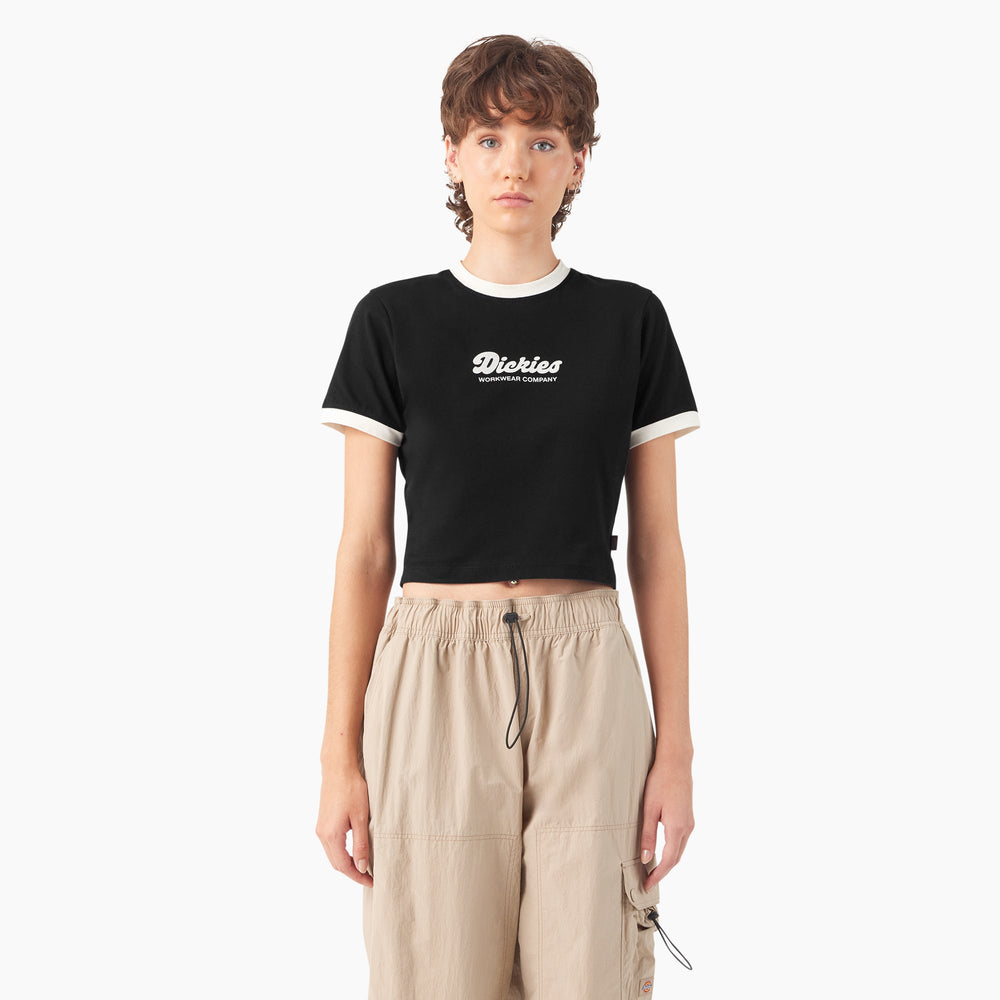 Women’s Lewistown Cropped Ringer T-Shirt-Women|Sale|Dickies