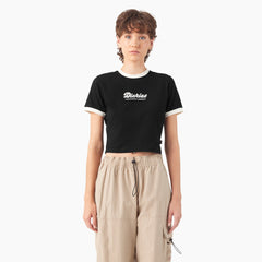 Women’s Lewistown Cropped Ringer T-Shirt-Women|Sale|Dickies