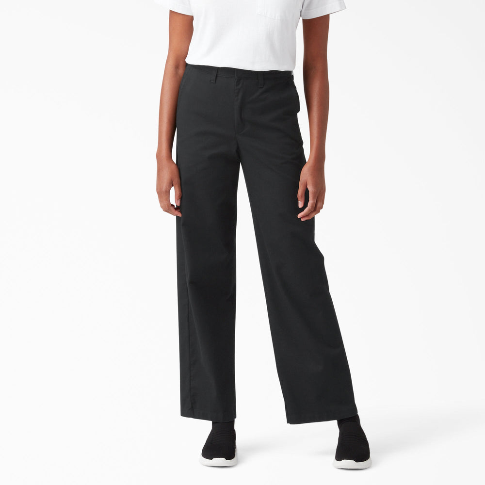 Women's Relaxed Fit Wide Leg Pants-Women|Dickies