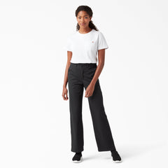 Women's Relaxed Fit Wide Leg Pants-Women|Dickies