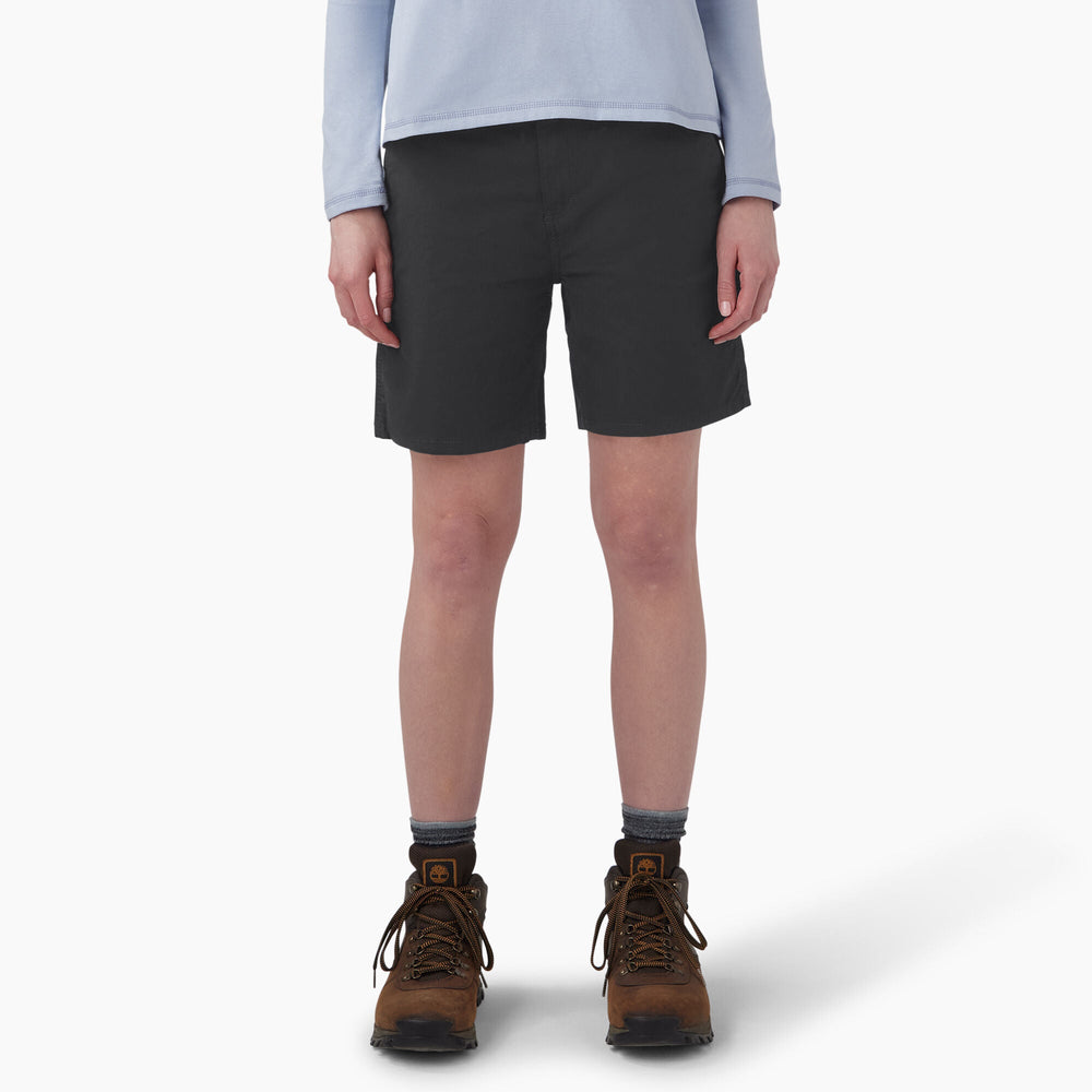 Women’s Duck Carpenter Shorts, 7"-Women|Dickies