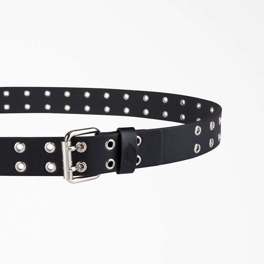 Women's Leather Double Grommet Belt-Men|Women|Dickies
