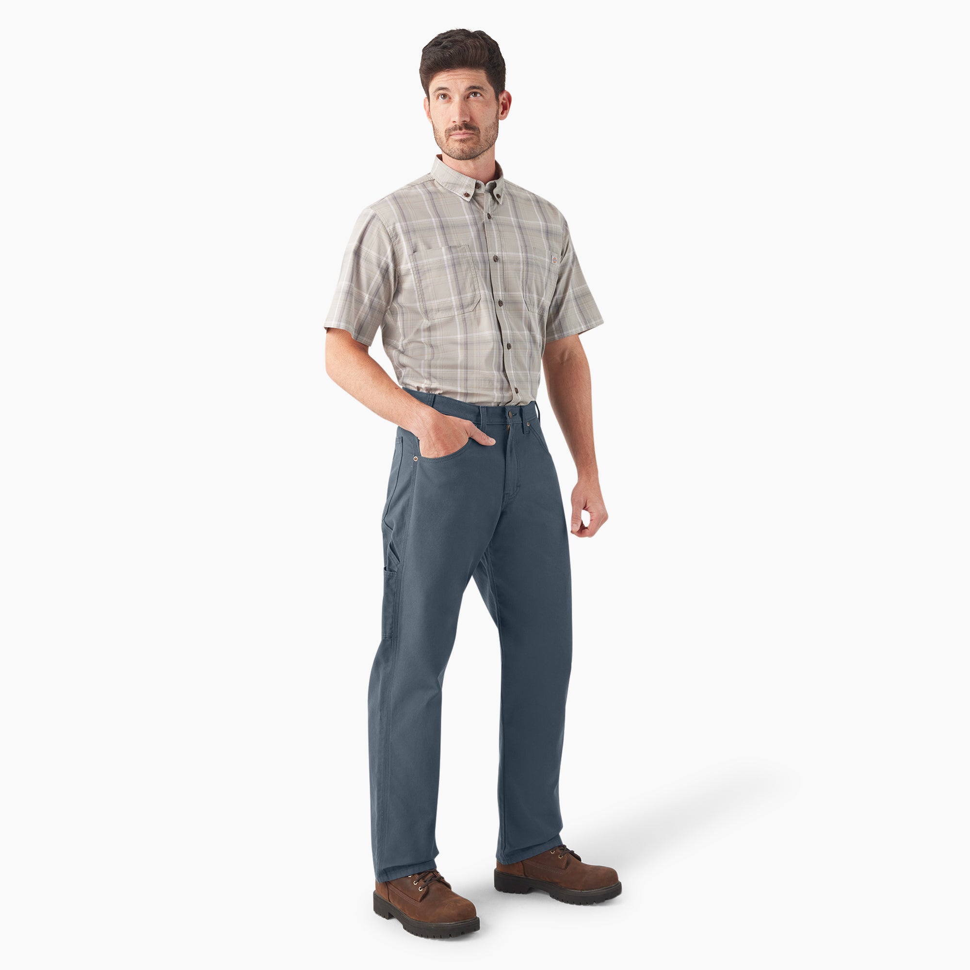 Relaxed Fit Heavyweight Duck Carpenter Pants-Men|Dickies