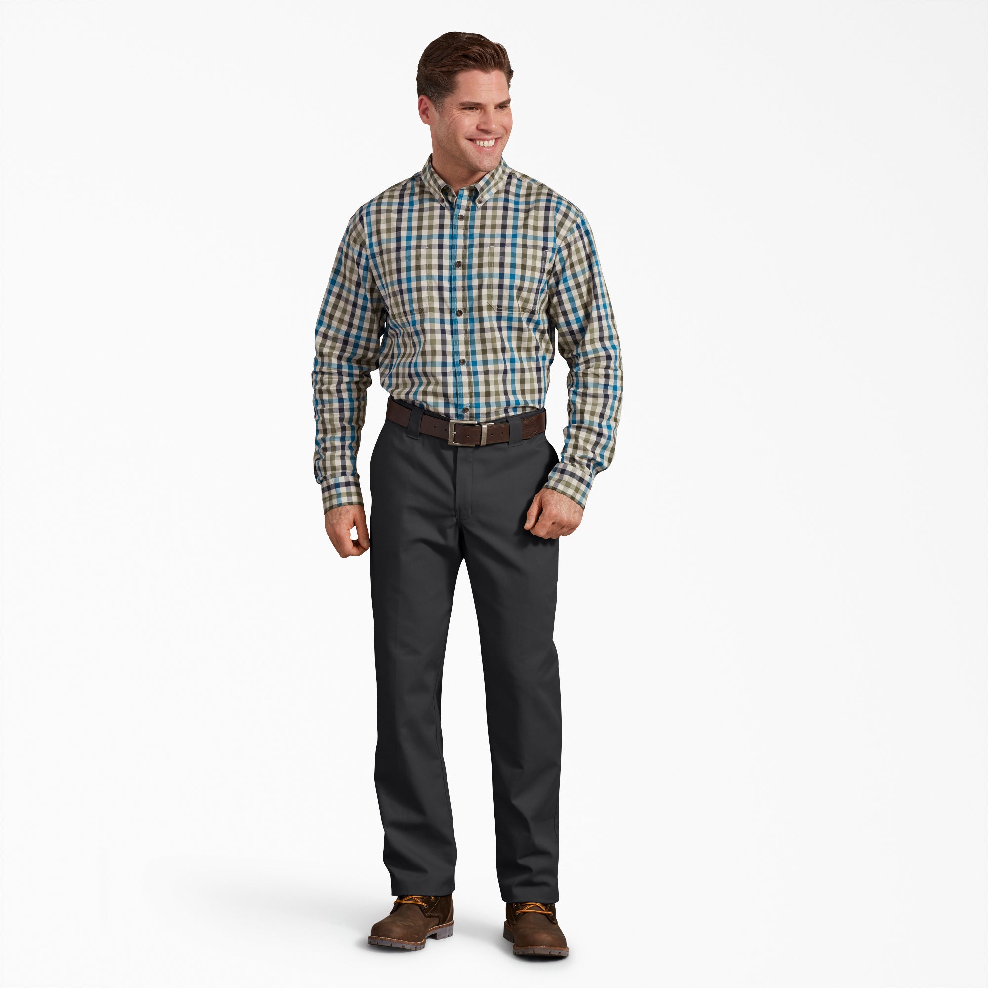 FLEX Active Waist Regular Fit Pants-Men|Dickies