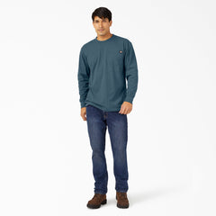 Heavyweight Heathered Long Sleeve Pocket T-Shirt-Men|Dickies
