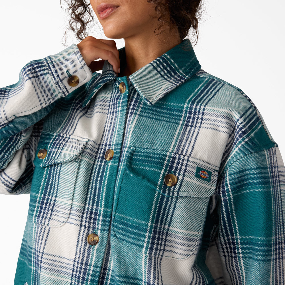 Women's Flannel Shacket-Women|Dickies