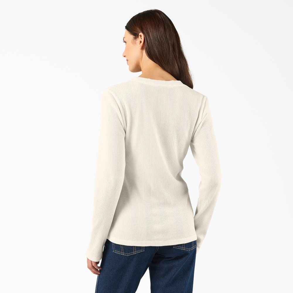 Women’s Crewneck Henley Shirt-Women|Dickies