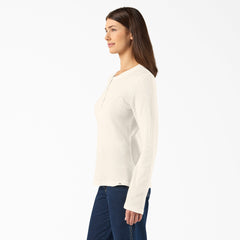 Women’s Crewneck Henley Shirt-Women|Dickies