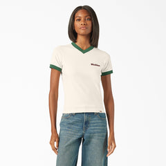Women’s Slayden Ringer Tee-Sale|Dickies