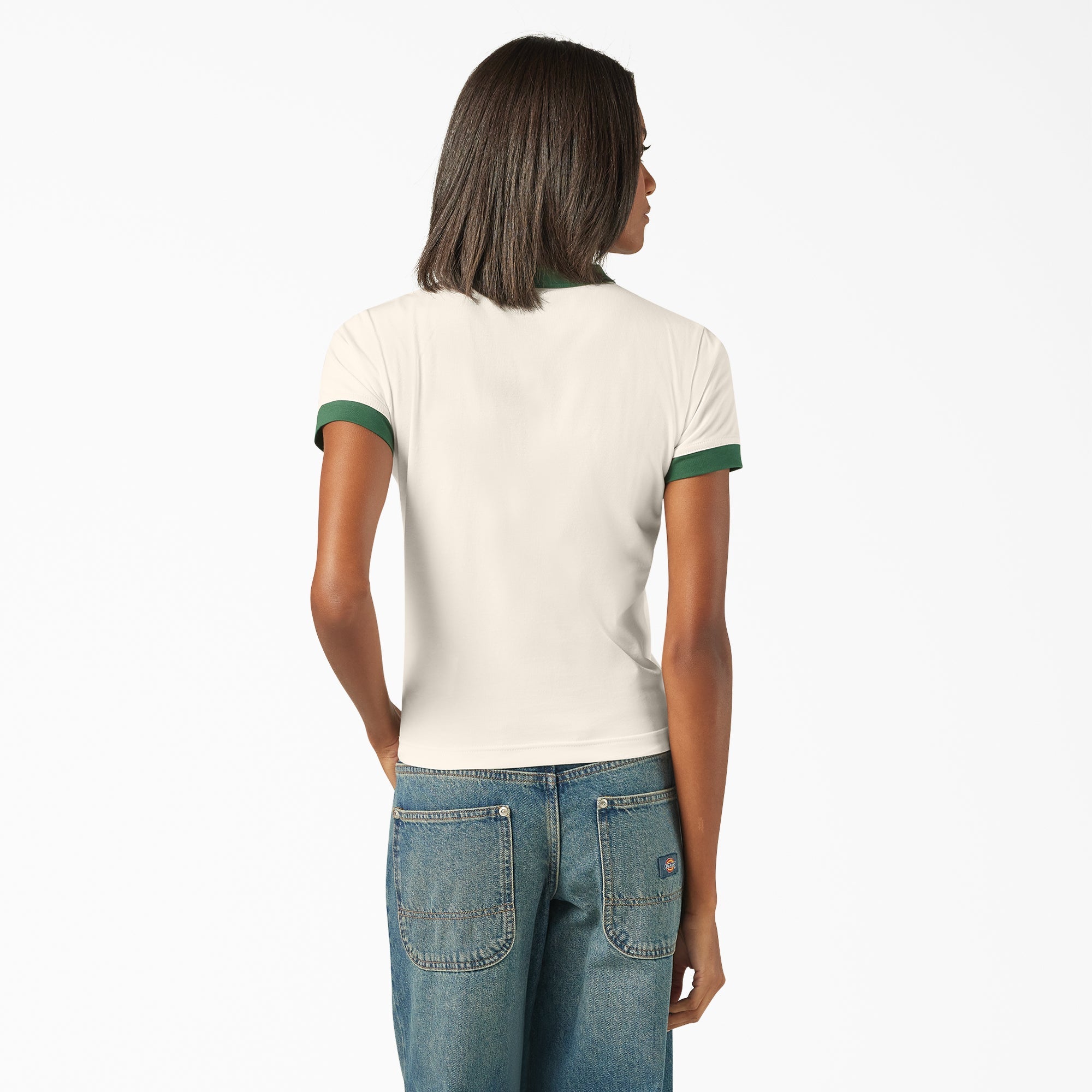 Women’s Slayden Ringer Tee-Sale|Dickies