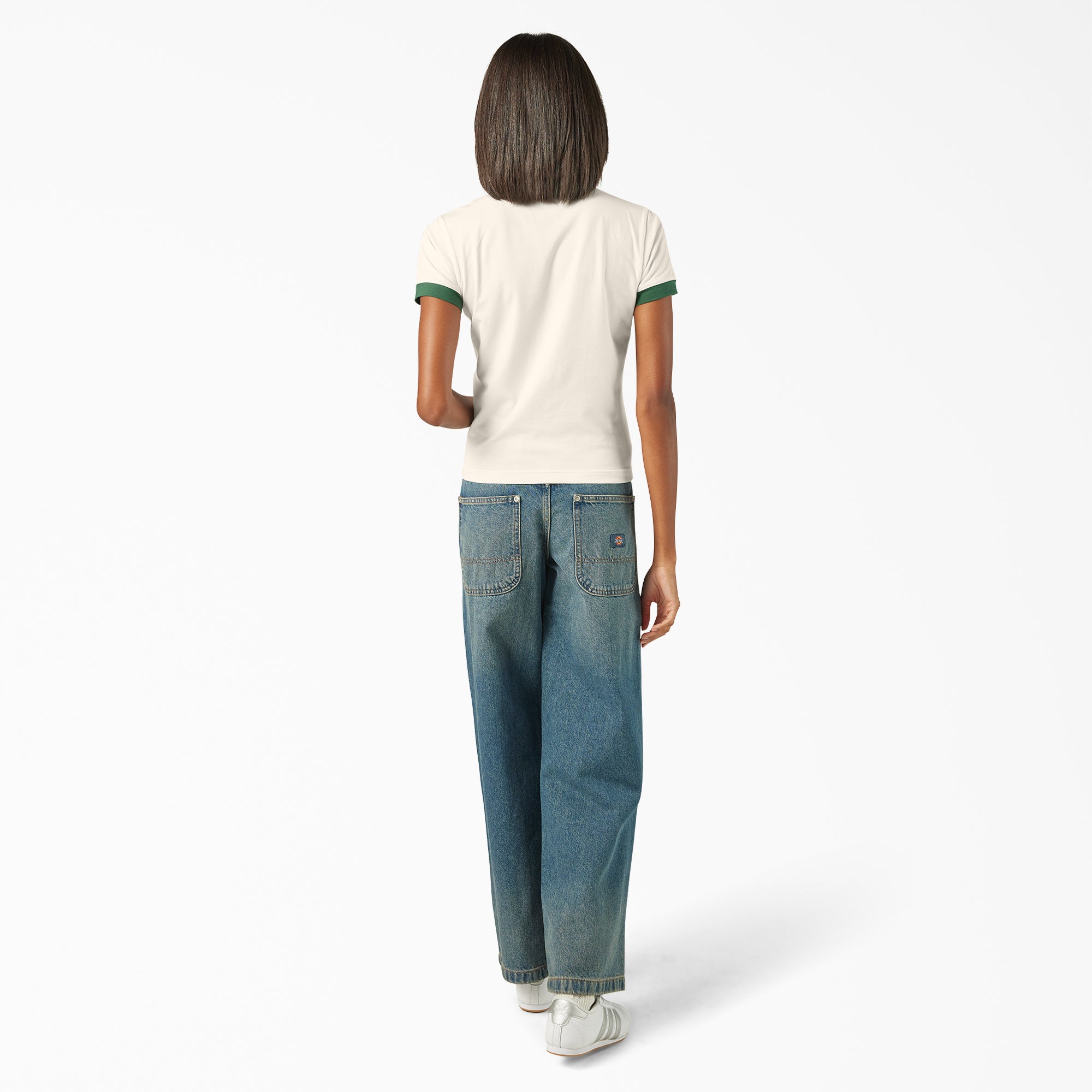 Women’s Slayden Ringer Tee-Sale|Dickies