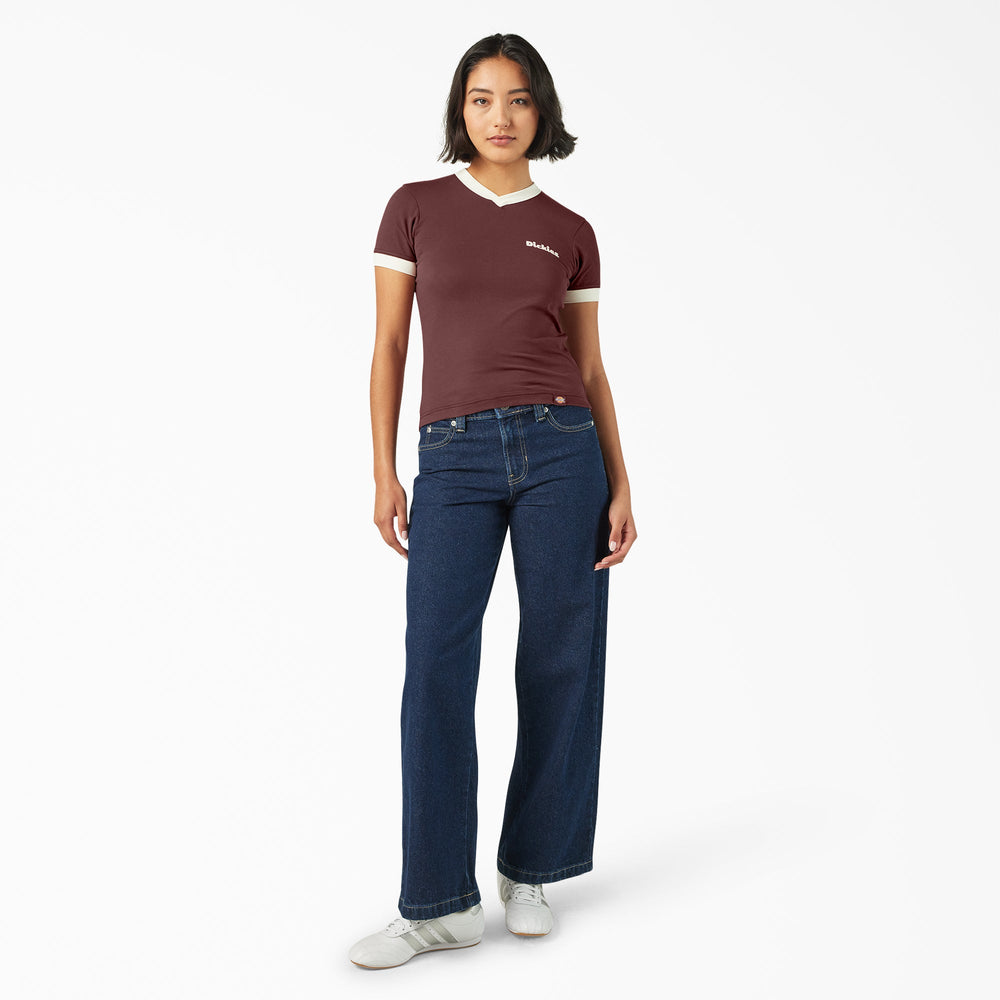 Women’s Slayden Ringer Tee-Women|Dickies