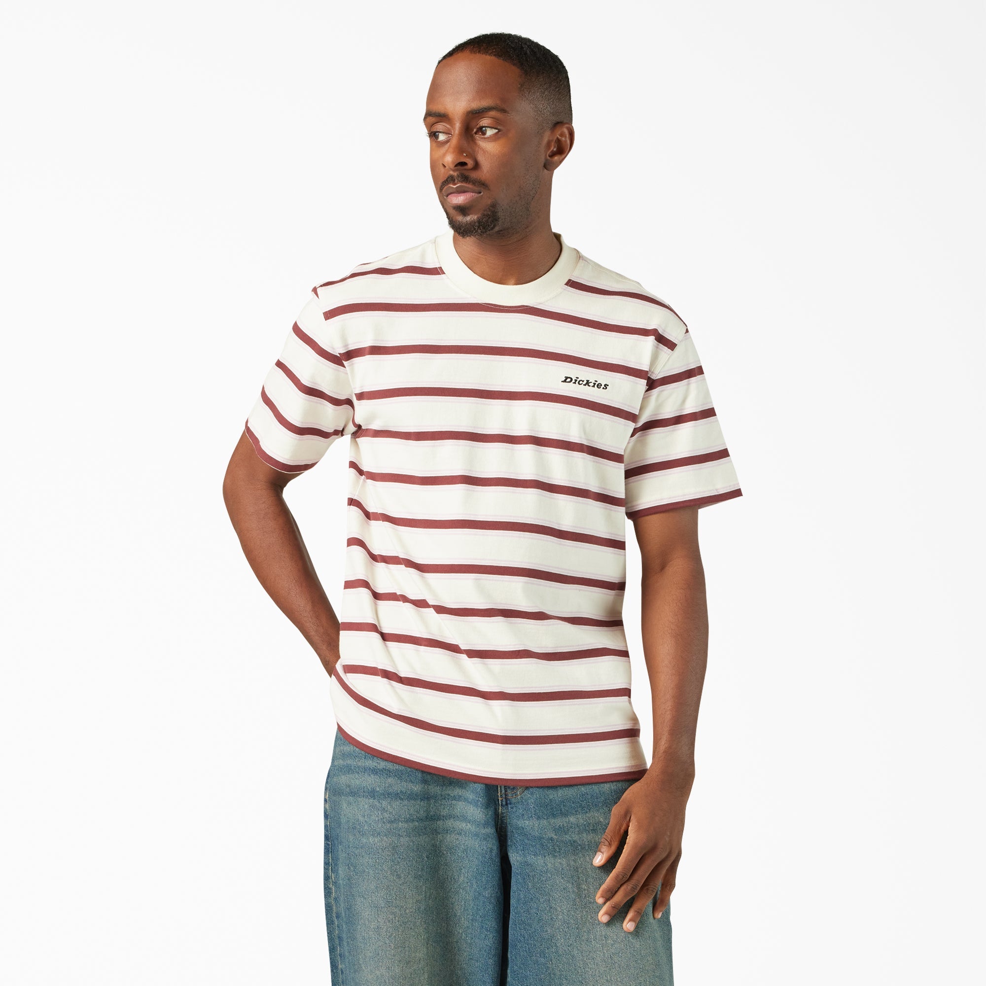 York Striped T-Shirt-Men|Sale|Dickies