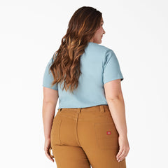 Women's Plus Heavyweight Short Sleeve Pocket T-Shirt-Women|Dickies