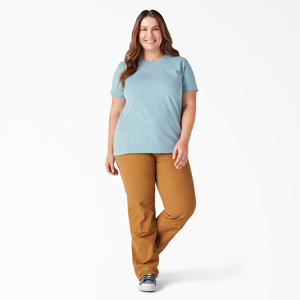 Women's Plus Heavyweight Short Sleeve Pocket T-Shirt-Women|Dickies