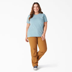 Women's Plus Heavyweight Short Sleeve Pocket T-Shirt-Women|Dickies