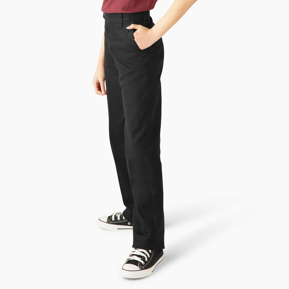Girls' Slim Fit Pants, 4-20-Kids|Dickies